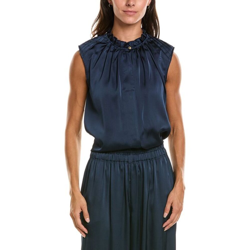 Ramy Brook Womens Kalani Top, Blue